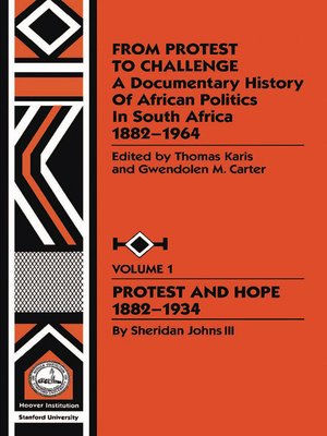 cover image of From Protest to Challenge, Volume 1